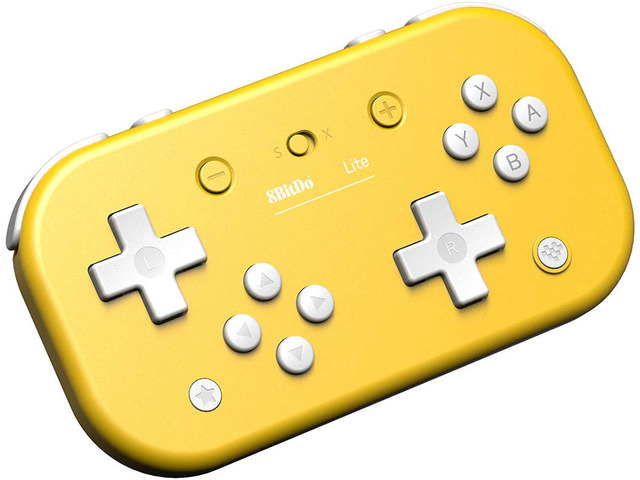 8Bitdo Lite Bluetooth Gamepad for Nintendo Switch Lite, Nintendo Switch & Windows (Yellow Edition)