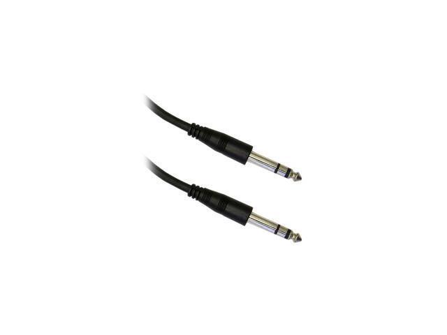Cable Wholesale 1/4 inch Stereo Patch Cable, 1/4 Male, 10 foot