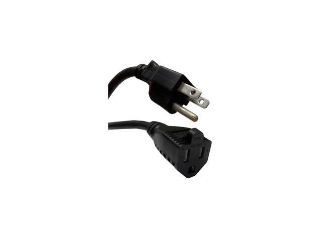 NEMA 5/15P to NEMA 5/15R, Power Extension Cord, 10 ft