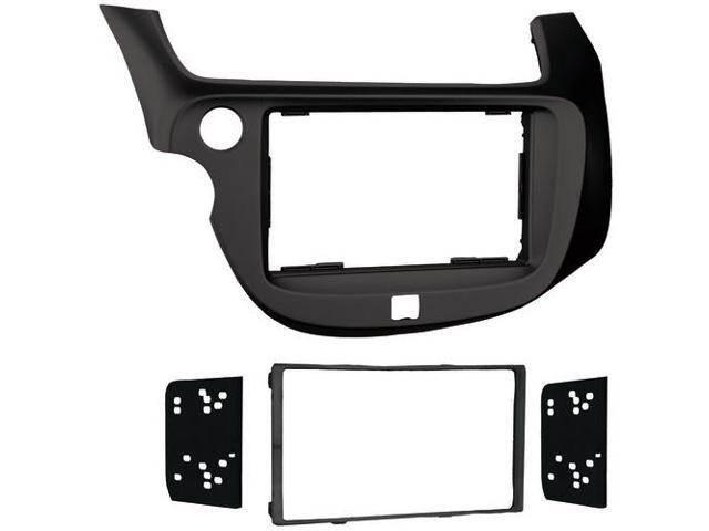 Metra - Dash Kit for Select 2009-2013 Honda Fit DDIN - Matte Black - image 5
