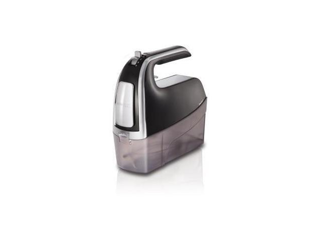 Hamilton Beach 62620 6 Speed Hand Mixer with Snap-On Case Black
