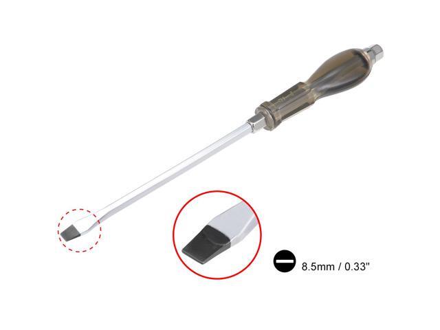 8.5mm Slotted Impact Screwdriver, 8-Inch Keystone Demolition Driver Magnetic, 2 Pack