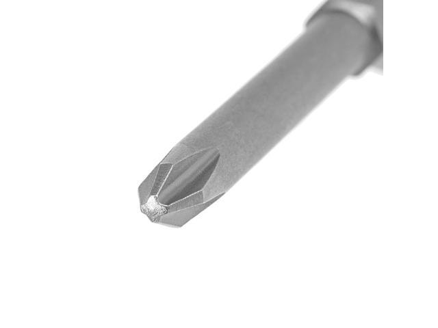 5Pcs 1/4-Inch Hex Shank 65mm Length Phillips 5PH2 Magnetic Screw Driver S2 Screwdriver Bits