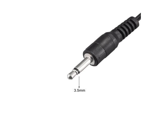 DC Power Adapter,Female 5.5mmx2.1mm to 4.5mmx3.0mm Male Plug Tips, Input DC Plug Connector Blue