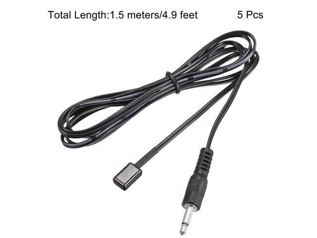DC Power Adapter,Female 5.5mmx2.1mm to 4.5mmx3.0mm Male Plug Tips, Input DC Plug Connector Blue