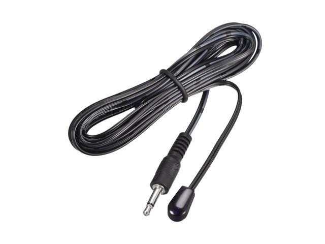 IR Infrared Emitter Extension Cable 9.8ft Long 45 Degree Emission Angle 3.5mm Jack Single Red Head