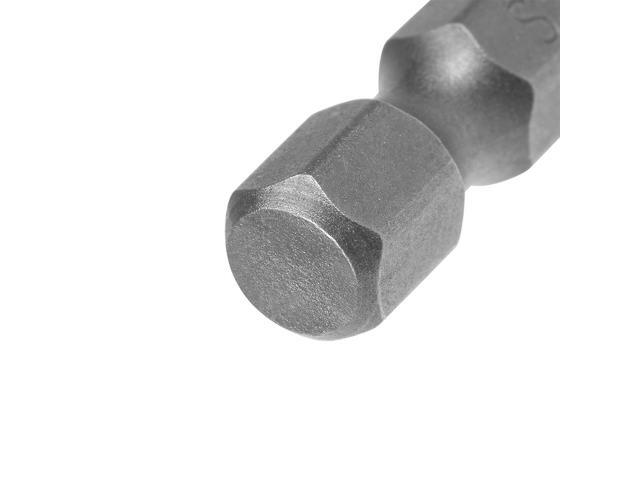 10pcs 50mm 1/4 Inch Hex Shank T25 Magnetic Torx Head Security Driver Bits S2