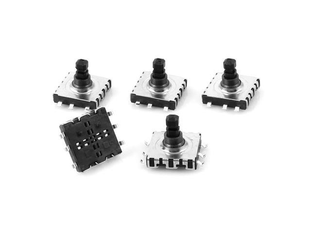 5pcs 10x10x9mm 6-Terminal 5 Way Momentary Pushbutton PCB SMD SMT Tactile Switch