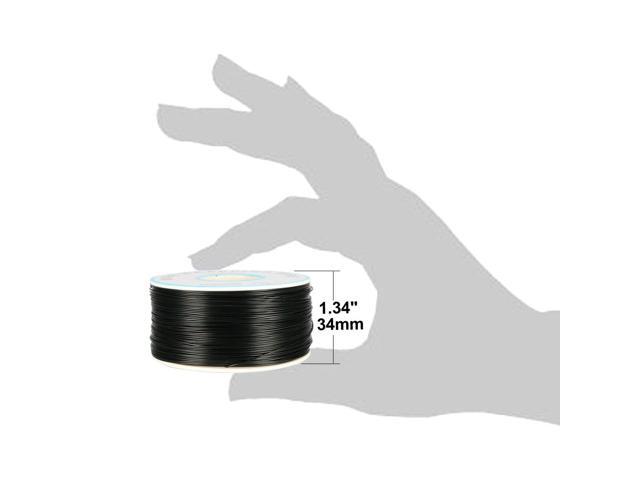 1000.7FT Breadboard Wrapping Wire PCB Solder Coated Tin Cable Black