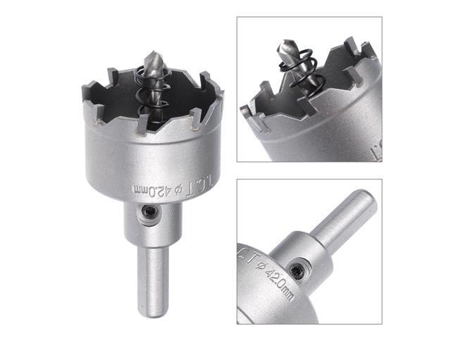 Carbide Hole Saw Cutter Drill Bit for Stainless Steel, 42mm