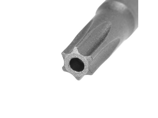 10pcs 50mm 1/4'' Hex Shank T20 Magnetic Torx Head Security Driver Bits S2