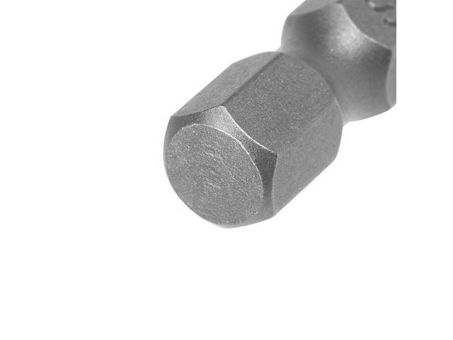 10pcs 50mm 1/4'' Hex Shank T20 Magnetic Torx Head Security Driver Bits S2
