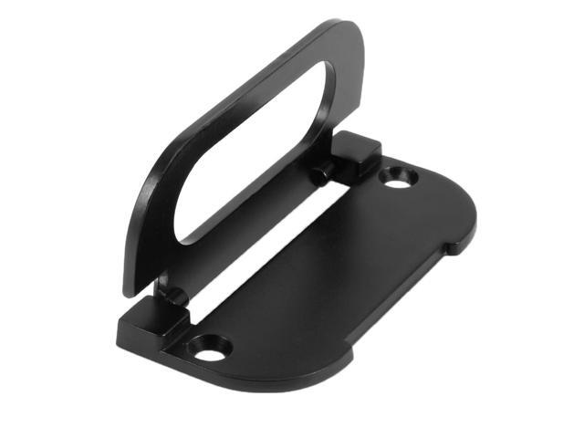 3-inch x 1-3/8-inch Door Drawer Handle Flush Ring Pull Zinc Alloy Black 2pcs