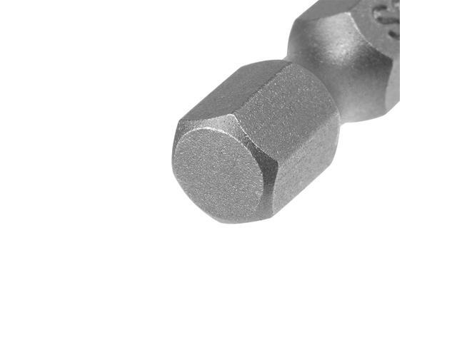 20pcs 50mm 1/4' Hex Shank T15 Magnetic Torx Head Security Screwdriver Bits S2