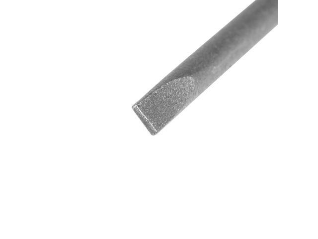 10pcs 50mm 1/4' Hex Shank SL2 Magnetic Slotted Head Screwdriver Bits S2