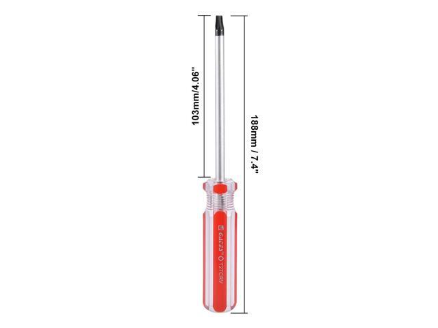 Magnetic T27 Torx Screwdriver with 4 Inch S2 Steel Shaft