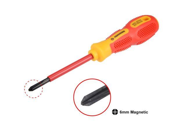 1000v Phillips Insulated Magnetic Tip Electrical Screwdriver #2 x 4 Inch