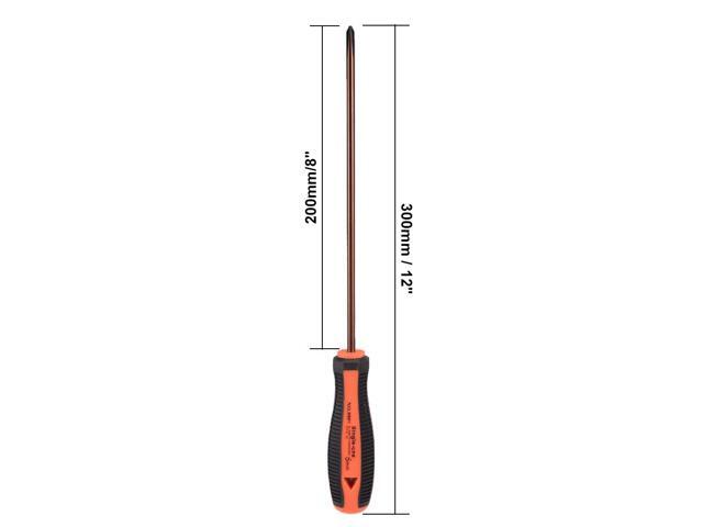 8.5mm Slotted Impact Screwdriver, 8-Inch Keystone Demolition Driver Magnetic
