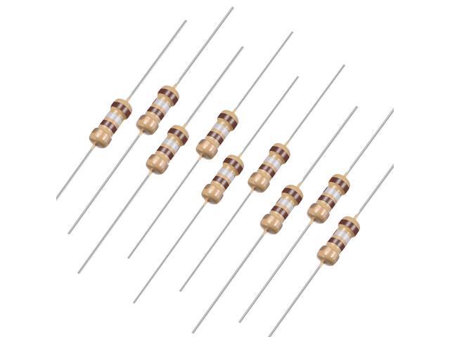 100pcs Axial Carbon Film Resistors 180 Ohm 0.25W 5%Tolerances 4 Color Bands