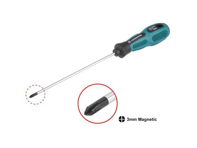 #0 Phillips Screwdriver 5 Inch Round Shaft Non Slip Comfortable Handle