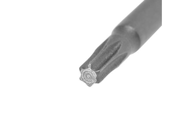 10pcs 100mm 1/4' Hex Shank T10 Magnetic Torx Head Screwdriver Bits S2