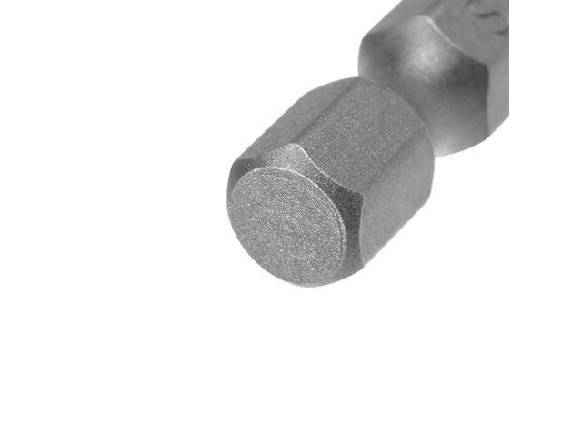 10pcs 100mm 1/4' Hex Shank T10 Magnetic Torx Head Screwdriver Bits S2