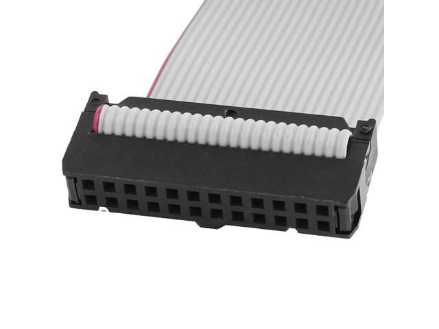 3 Pcs 2.54mm Pitch 24 Pin 24 Wire IDC Flat Ribbon Cable 50cm Length