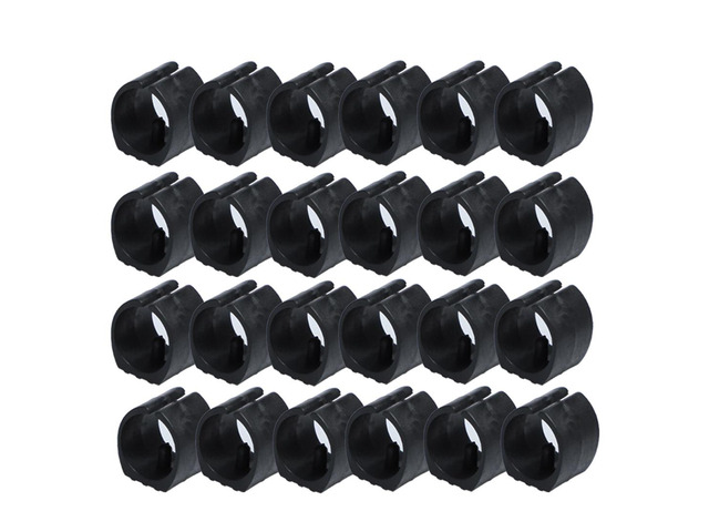 24 Pcs Breuer Chair Foot Floor Glides Single Prong U-Shape Caps 25mm