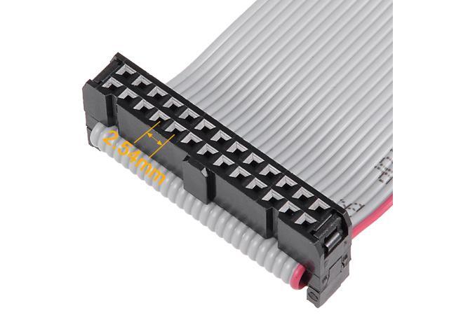 IDC 26 Pins Connector Flat Ribbon Cable Female Connector 30cm 2.54mm Pitch,5pcs