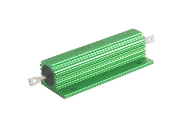 Unique Bargains Unique Bargains Green 100 Watt 4.7 Ohm 5% Aluminum Shell Wire Wound Resistor