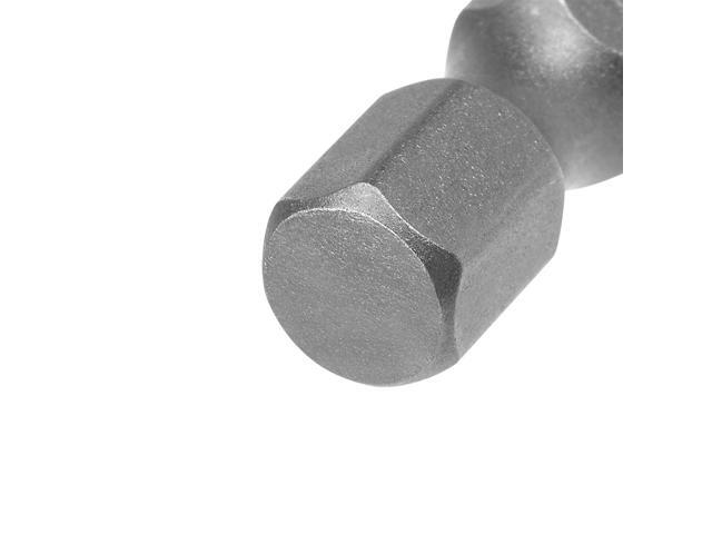 10pcs 65mm 1/4' Hex Shank SL6 Magnetic Slotted Head Screwdriver Bits S2