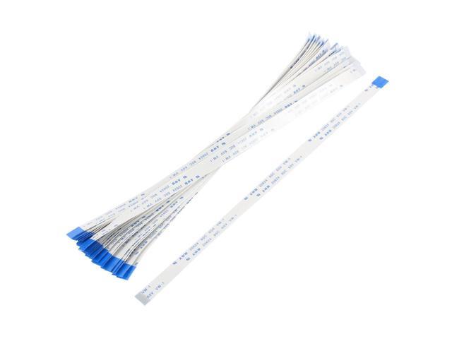 20Pcs 0.5mm Pitch 14 Pin AWM 20624 80C 60V VW-1 Flexible Flat Cable 200mm