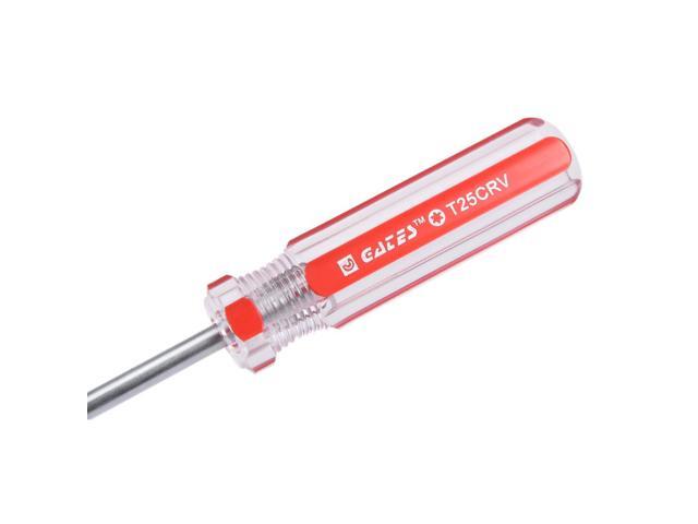 Magnetic T25 Torx Screwdriver with 4 Inch Cr-V Steel Shaft