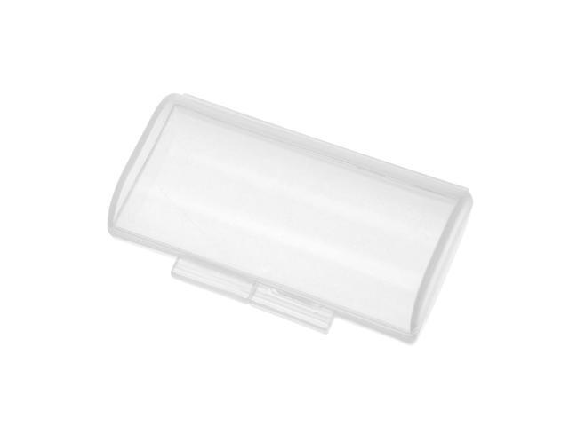 Battery Storage Case Holder Transparent For 2 x AAA Battery Capacity