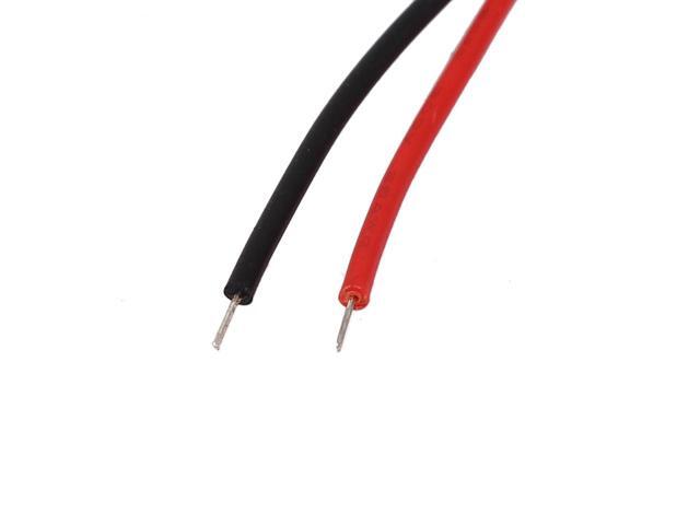 9V Block Battery Clip Plastic T-type Cap DIY Connector Holder Cables 15cm