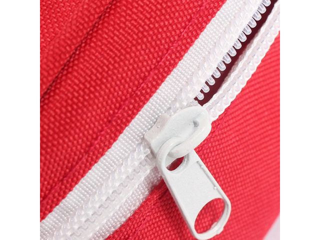 Outdoor Travel Sport Camping Hiking Medic Emergency First Aid Empty Kit Storage Bag Red