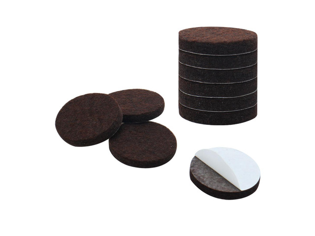 Felt Furniture Pad Round 1 3/4' Self Adhesive Anti-scratch Desk Protector 10pcs