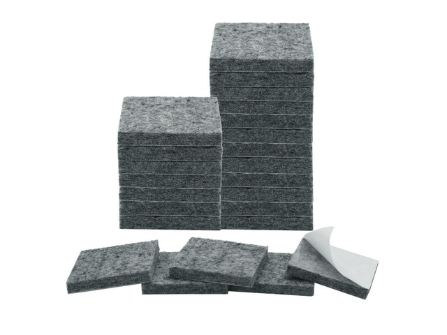 Felt Furniture Pads 1 1/2' Self Adhesive Anti-scratch Table Leg Protector 24pcs