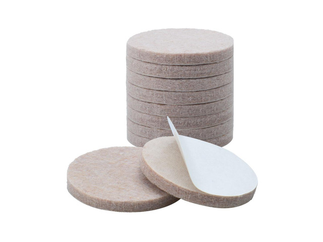 Felt Furniture Pad Round 1 3/8' Self Adhesive Anti-scratch Chair Protector 10pcs