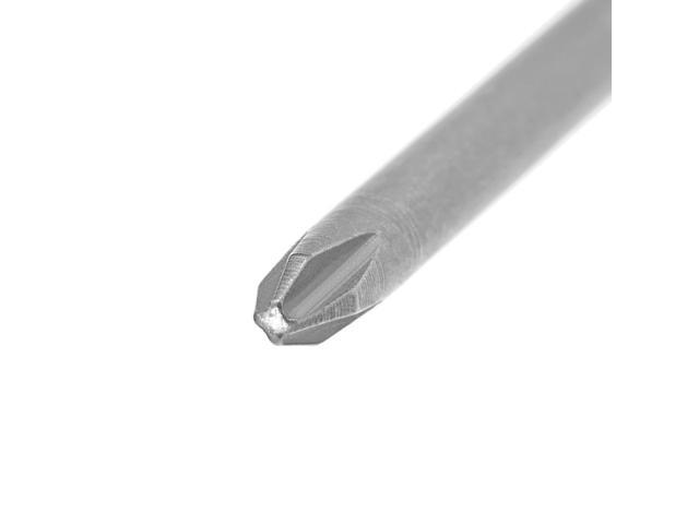 5Pcs 1/4-Inch Hex Shank 50mm Length Phillips 2.5PH1 Magnetic Screw Driver S2 Screwdriver Bits
