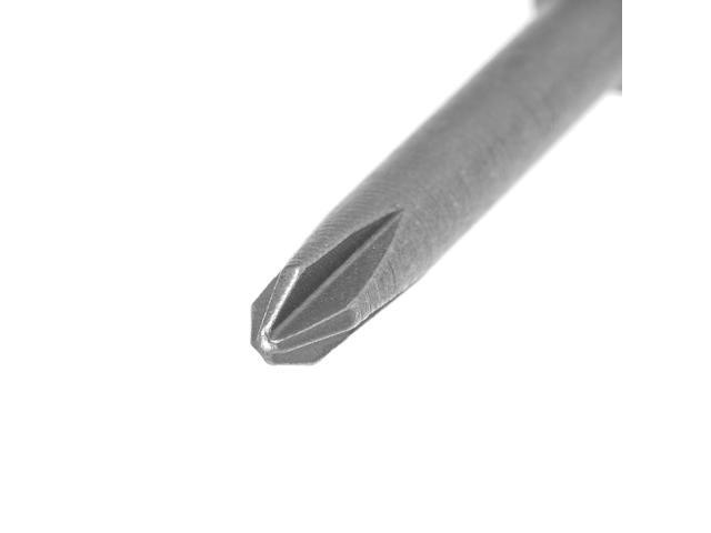 5Pcs 1/4-Inch Hex Shank 50mm Length Phillips 3PH0 Magnetic Screw Driver S2 Screwdriver Bits