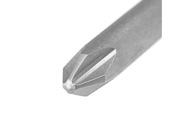 2Pcs 1/4-Inch Hex Shank 200mm Length Phillips 6PH2 Magnetic Screw Driver S2 Screwdriver Bits