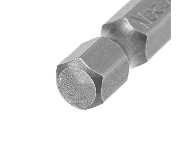 10Pcs 1/4-Inch Hex Shank 50mm Length Phillips 1.6PH00 Magnetic Screw Driver S2 Screwdriver Bits