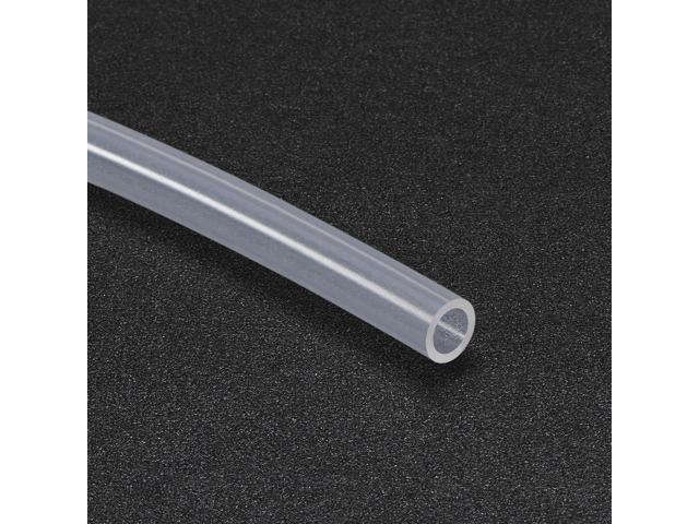Silicone Tubing 4mm ID X 6mm OD 6.56ft 2m Flexible Silicon Rubber Tube Air Hose Pipe for Pump Transfer Clear
