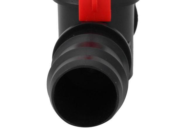 M25 Male Thread Ball Valve Barb Hose Connector for 25mm Inner Dia Pipe
