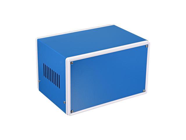 Metal Blue Project Junction Box Enclosure Case 180 x 130 x 110mm/7.09 x 5.12 x 4.33inch