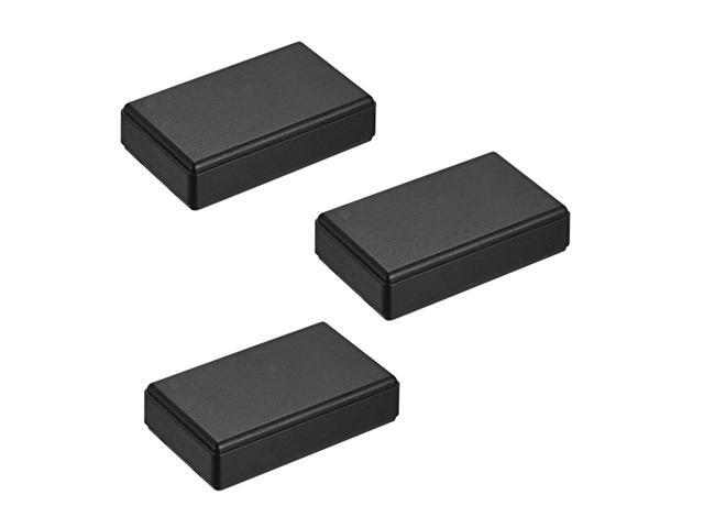 3Pcs 58 x 35 x 15mm Electronic Plastic DIY Junction Box Enclosure Case Black