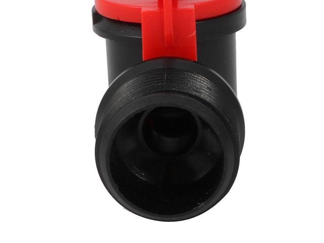 M25 Male Thread Ball Valve Barb Hose Connector for 25mm Inner Dia Pipe