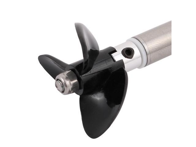 1Pair Boat Model Accessories 3mmDia 200mm Length Drive Shaft w 3-Vanes Propeller