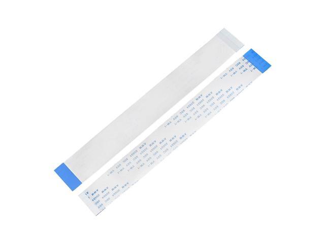 Flexible Flat Cable, 40 Pins 0.5mm Pitch 150mm FPC FFC Flexible Ribbon Cable for LCD TV Car Audio DVD Player Laptop 10Pcs (B Type)